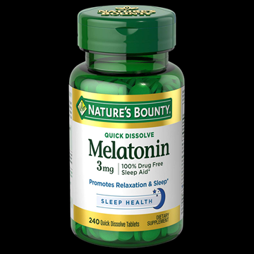 MELATONIN TABLET 3MG NATUER’S BOUNTY