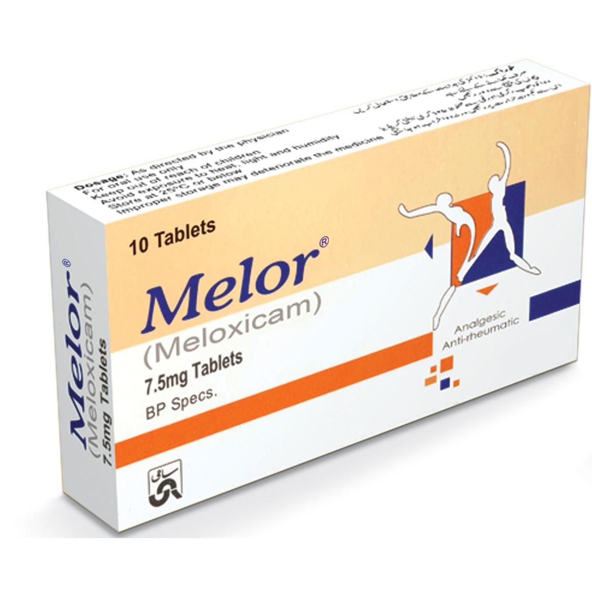 Melor tablet 7.5 mg 10’s
