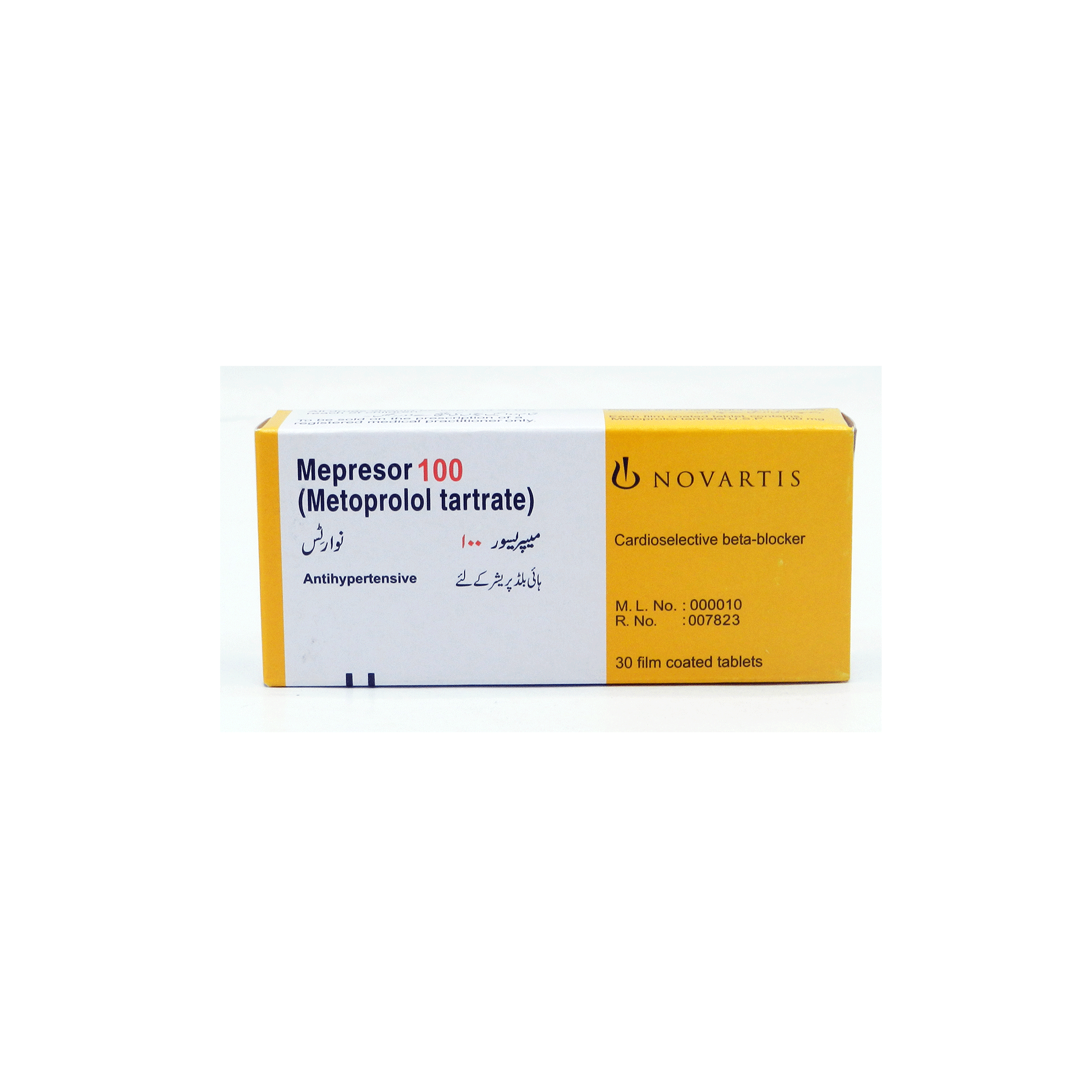 Mepresor tablet 100 mg 3×10’s