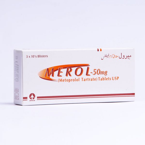 Merol tablet 50 mg 3×10’s