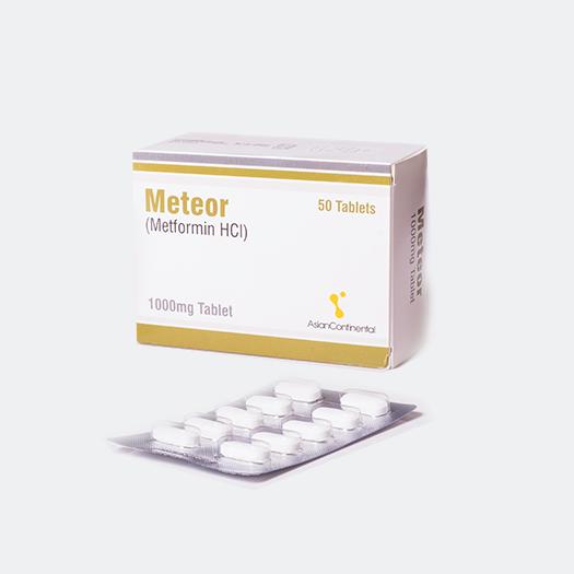Meteor tablet 1 gm 50’s