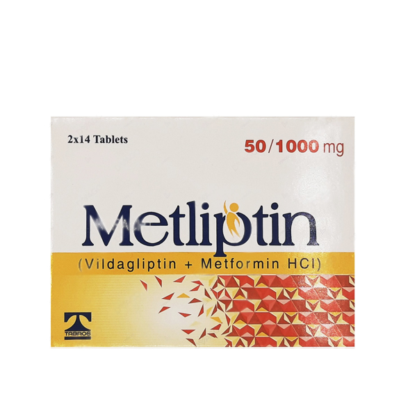 Metliptin tablet 50/1000 mg 28’s