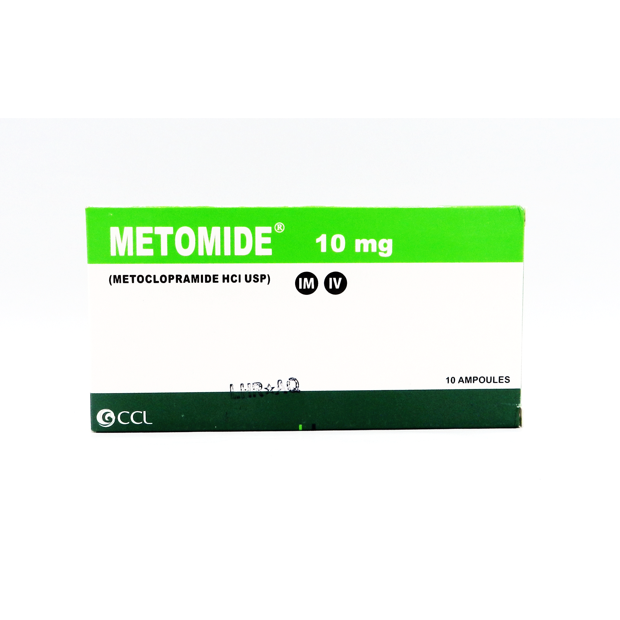 Metomide Injection 10 mg 10 Ampx2 mL