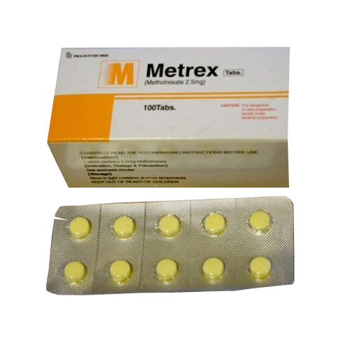 Metrex (methotrexate) Tablet 2.5 mg 100’s ^