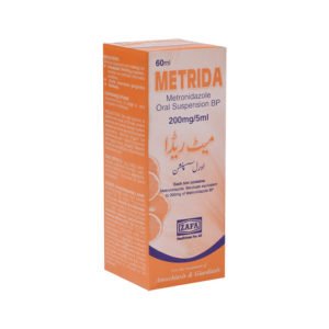 Metrida suspension 200 mg 60 mL