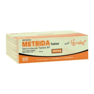 Metrida tablet 200 mg 20×10’s