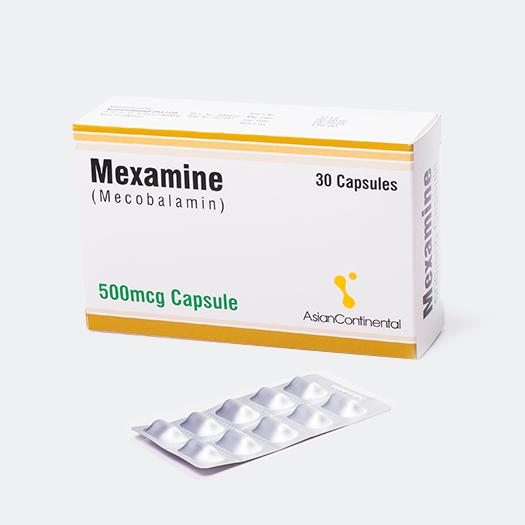 Mexamine capsule 500 mcg 30’s