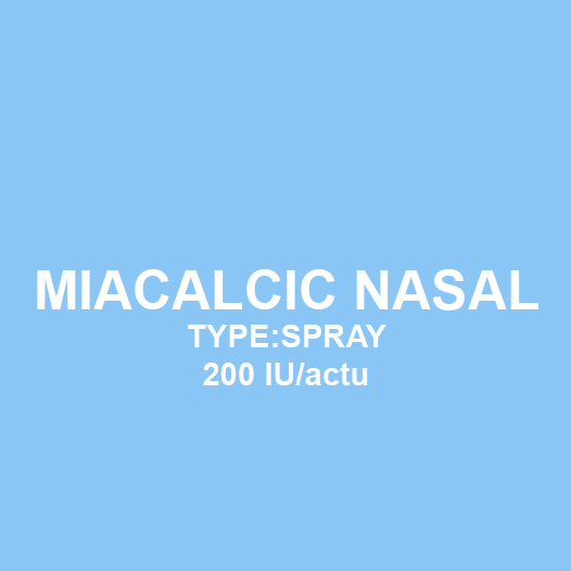 MIACALCIC NASAL SPRAY