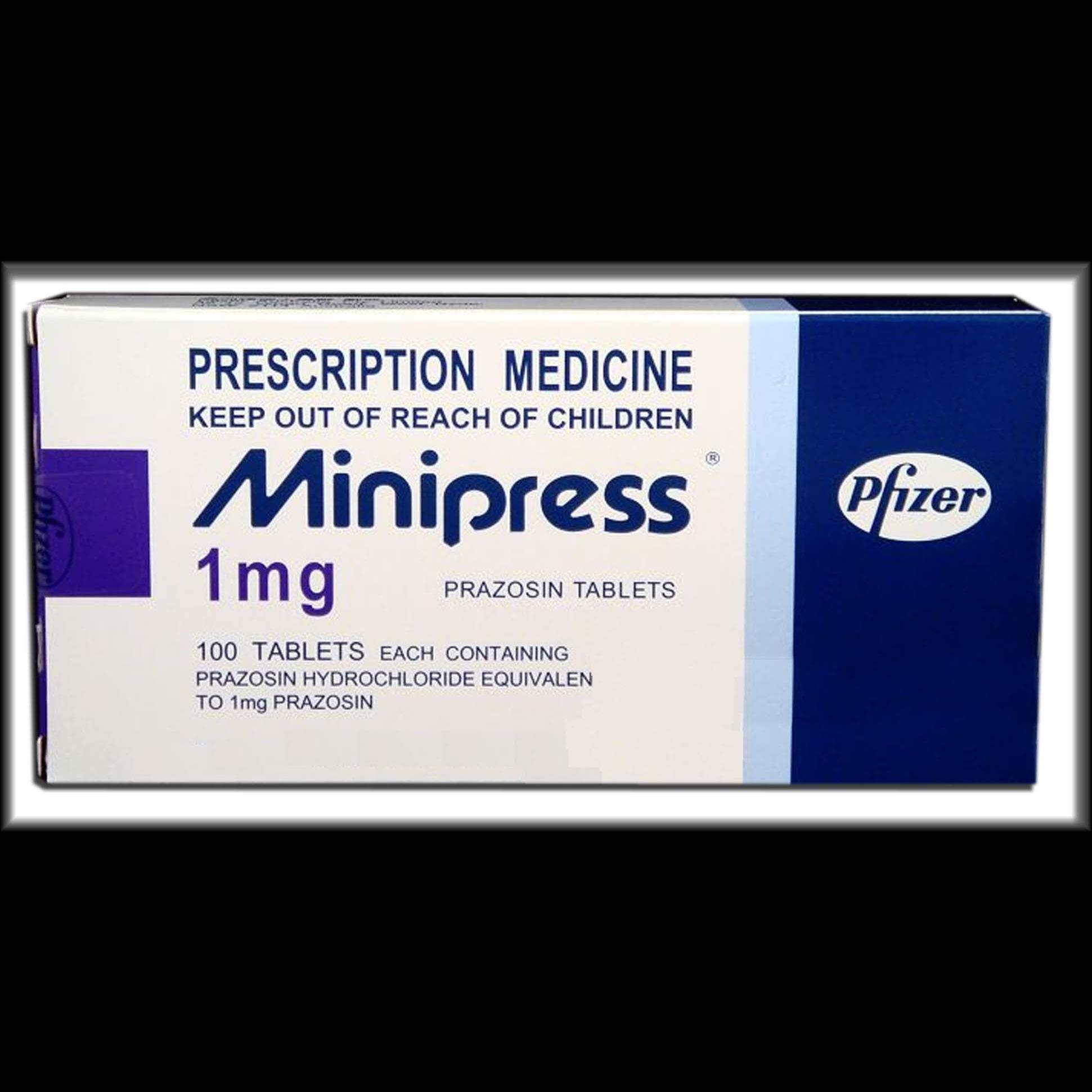 Minipress tablet 1 mg 20’s
