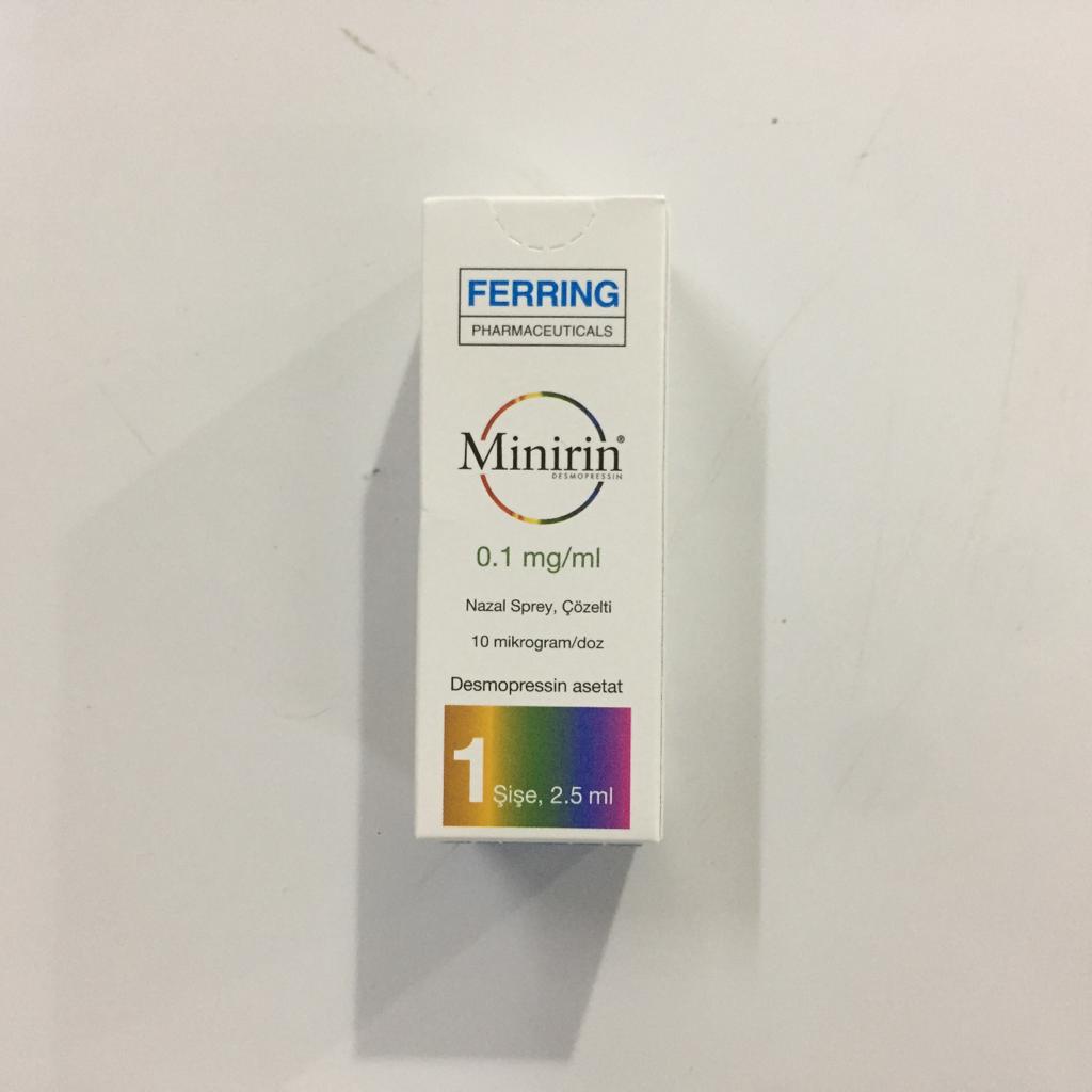 Minirin Nazal Spray 0.1mg/ml 2.5ml Imported
