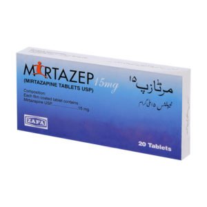 Mirtazep tablet 15 mg 20’s