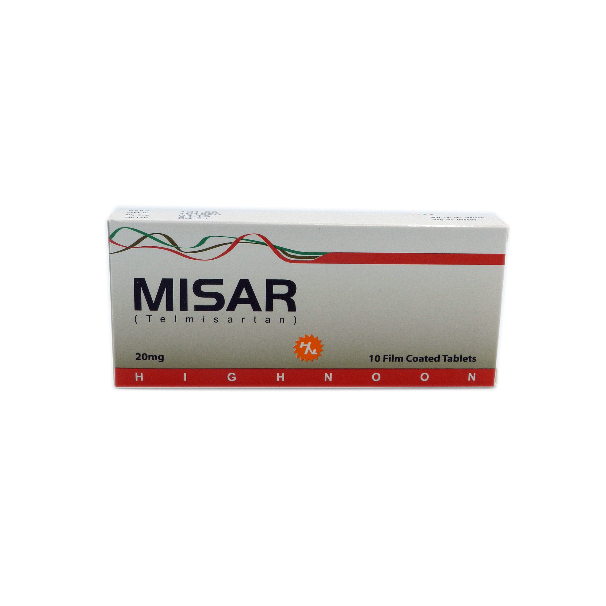 Misar tablet 20 mg 10’s