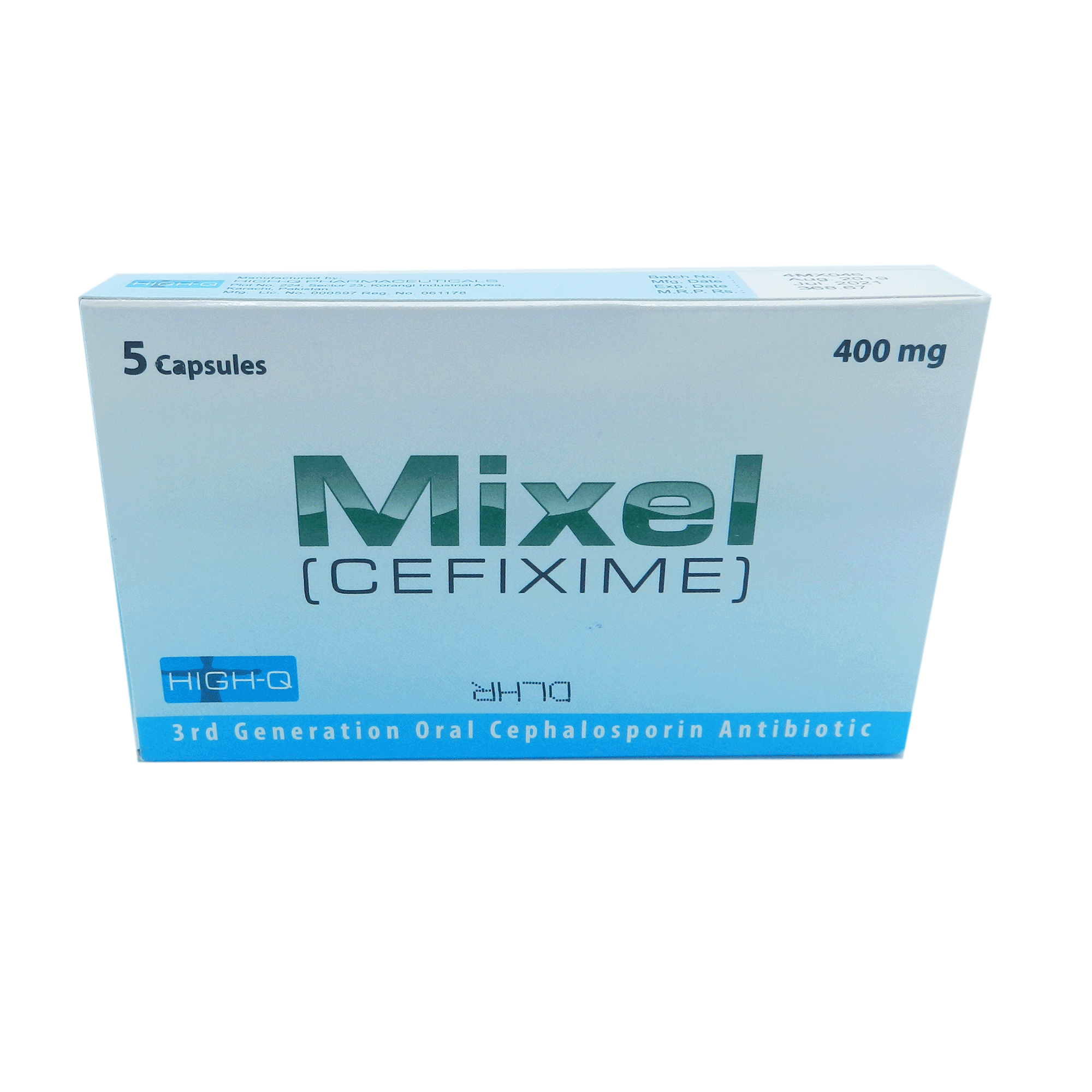 Mixel capsule 400 mg 5’s