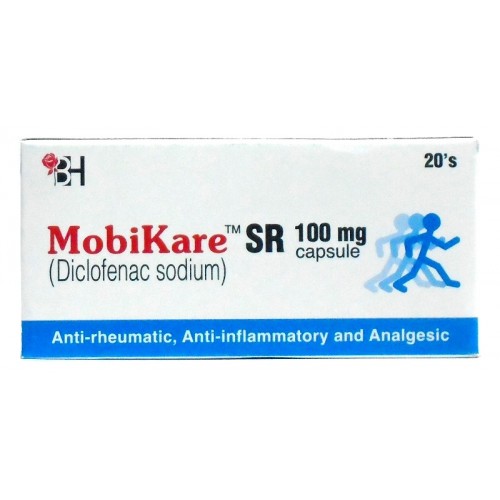 Mobikare capsule SR 100 mg 20’s