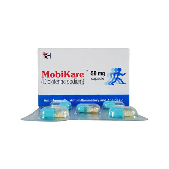 Mobikare EC Cap 50mg 30s