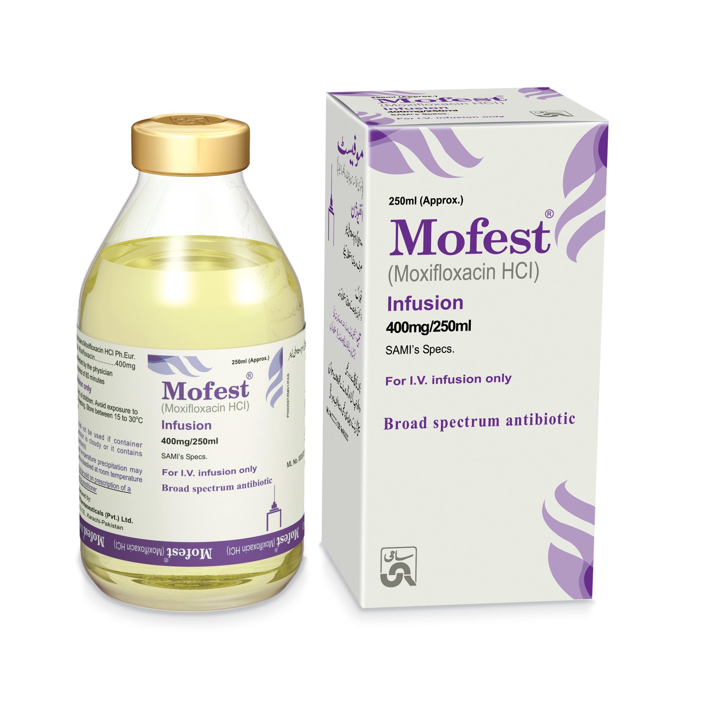 Mofest Infusion 400 mg 1 Vialx250 mL