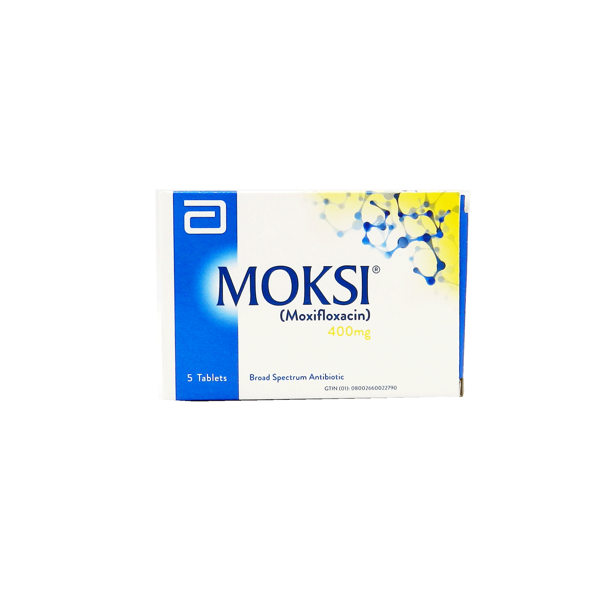 Moksi tablet 400 mg 5’s