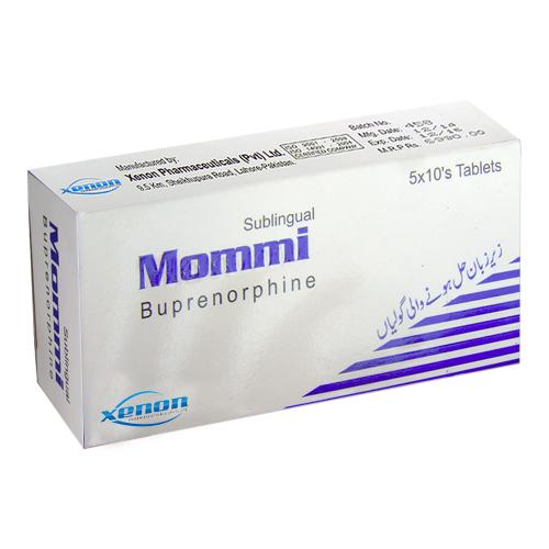 Mommi tablet 0.2 mg 5×10’s (Buprenorphine)
