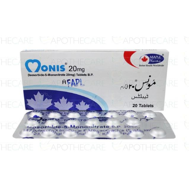 MONIS 20mg Tablet 20s