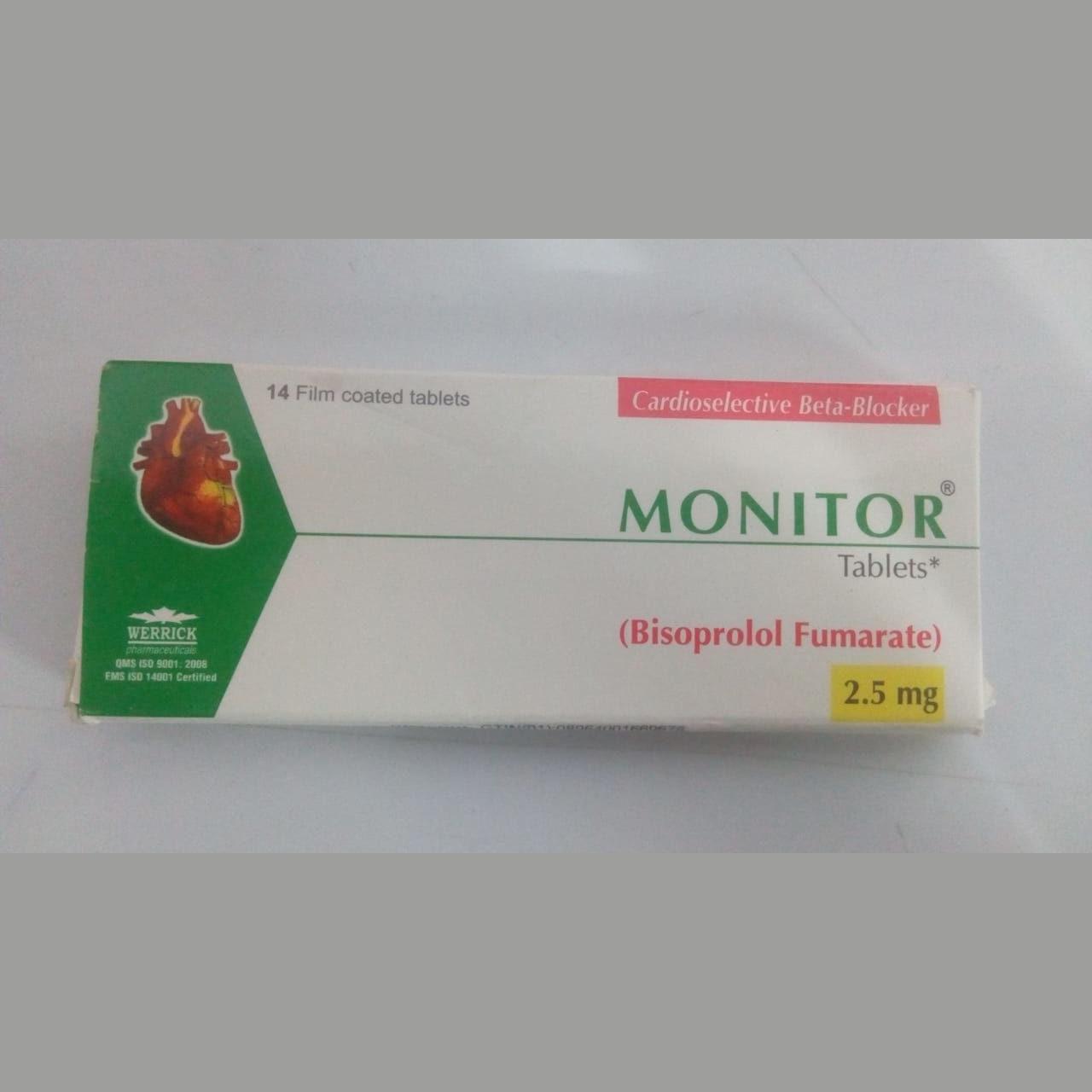 Monitor tablet 2.5 mg 14’s