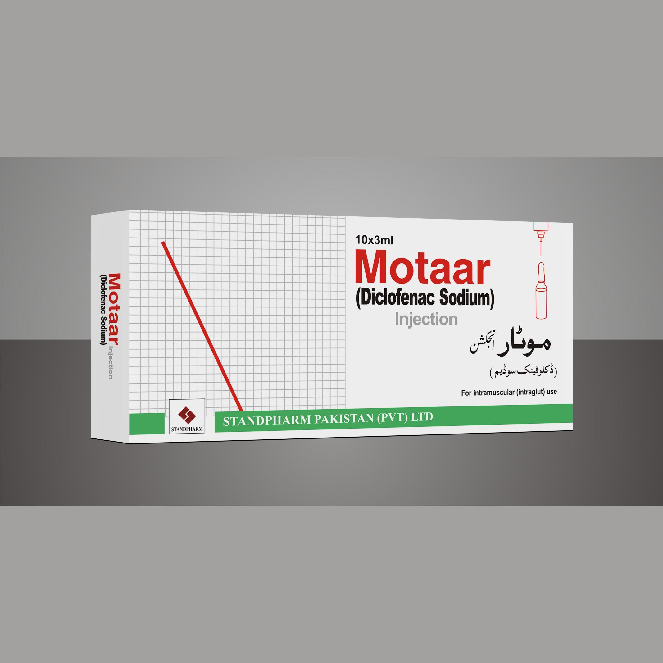 Motaar Injection 75 mg/3 mL 10 Ampx3 mL