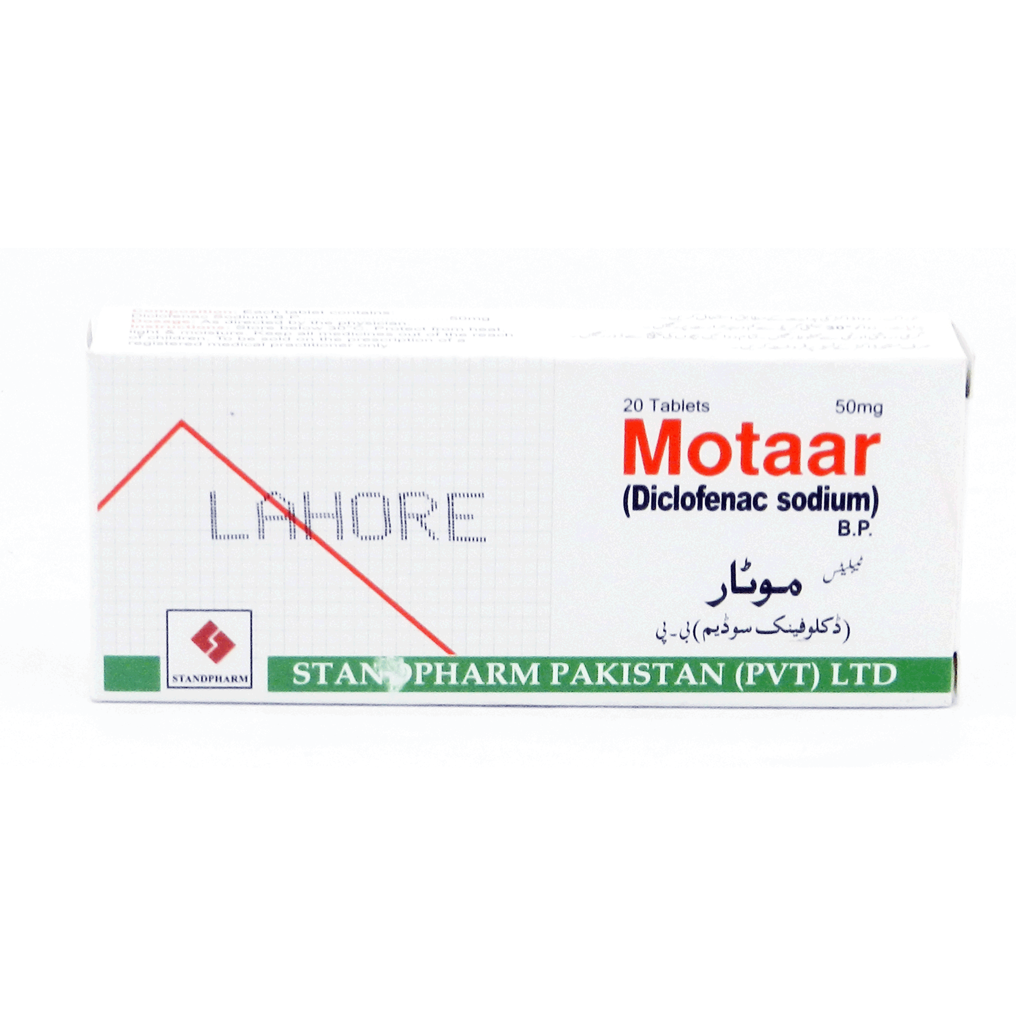 Motaar tablet 50 mg 2×10’s