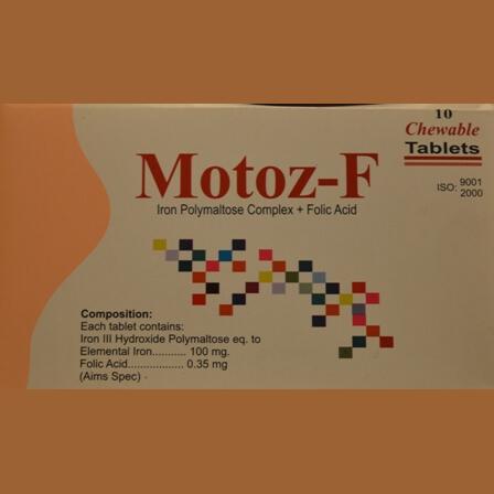 Motoz F tablet 10’s