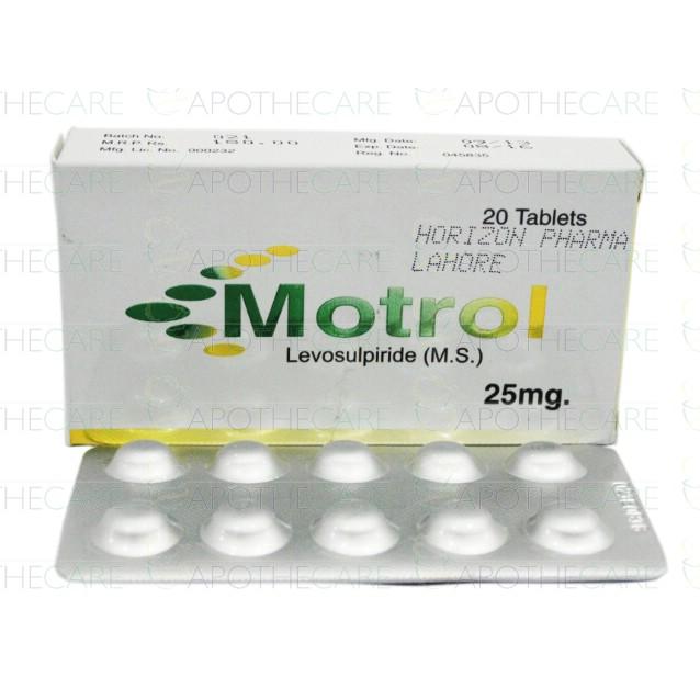 Motrol tablet 25 mg 20’s