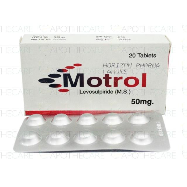 Motrol tablet 50 mg 20’s