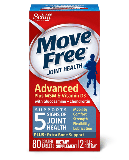 Move Free Advanced Plus MSM & Vitamin D3 Glucosamine Joint Supplements