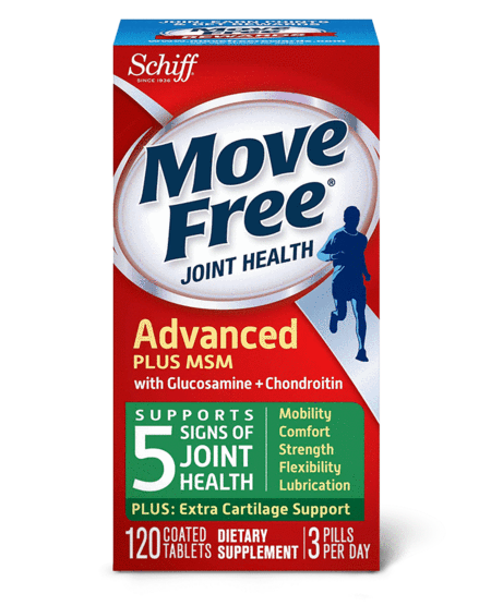 Move Free Advanced Plus MSM with Glucosamine Joint Supplements
