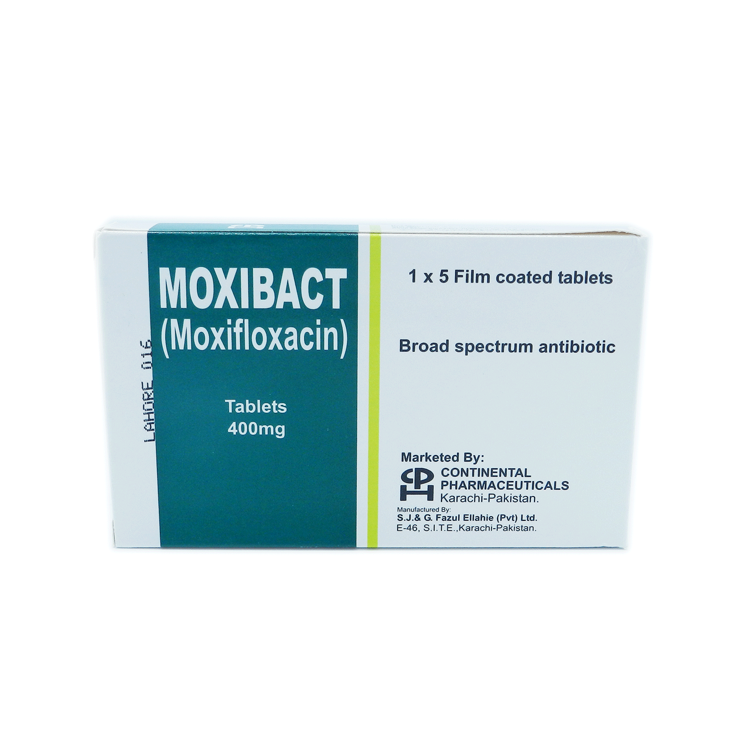 Moxibact Tab 400mg 1x5s