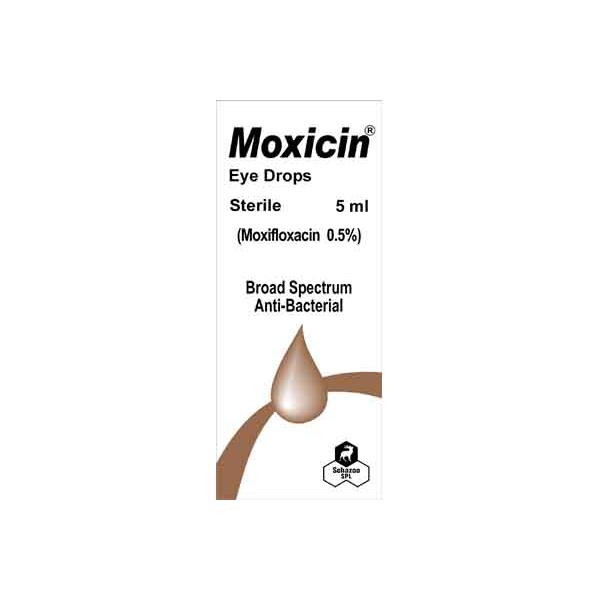 Moxicin Eye 0.50% Eye Drops 5 ml