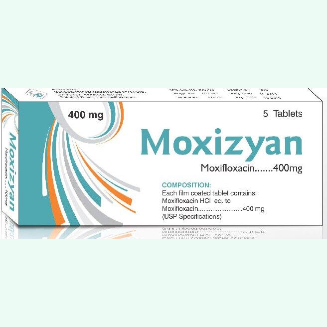 Moxizyan tablet 400 mg 5’s
