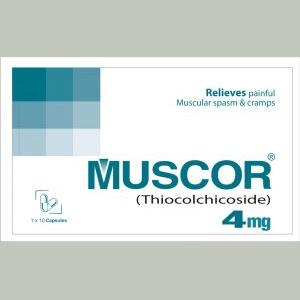 Muscor capsule 4 mg 10’s