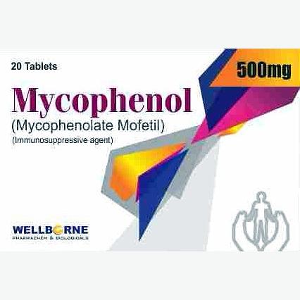 Mycophenol tablet 500 mg 20’s