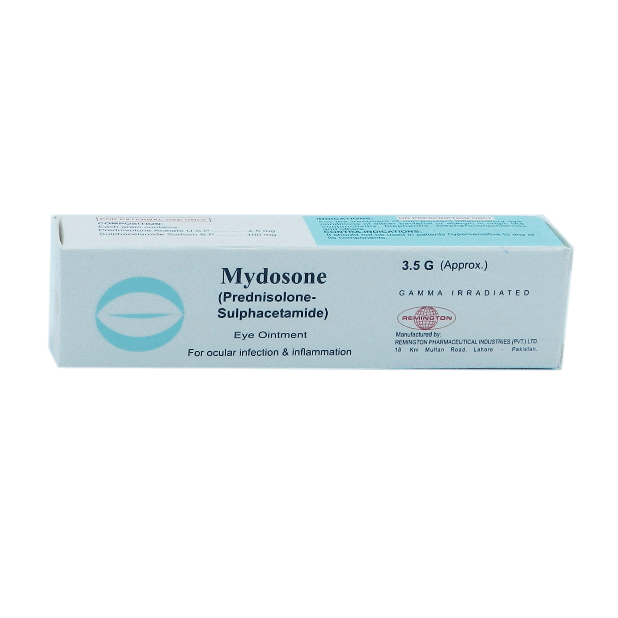 Mydosone Eye Oint 10/0.25 % 3.5 gm