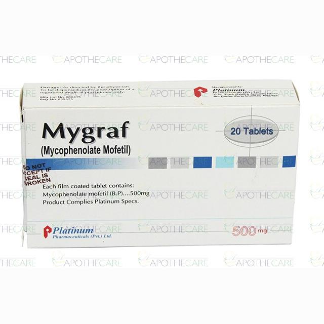 Mygraf tablet 500 mg 2×10’s