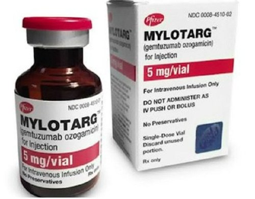 Mylotarg (Gemtuzumab ozogamicin) for injection 5 mg/Vial ^