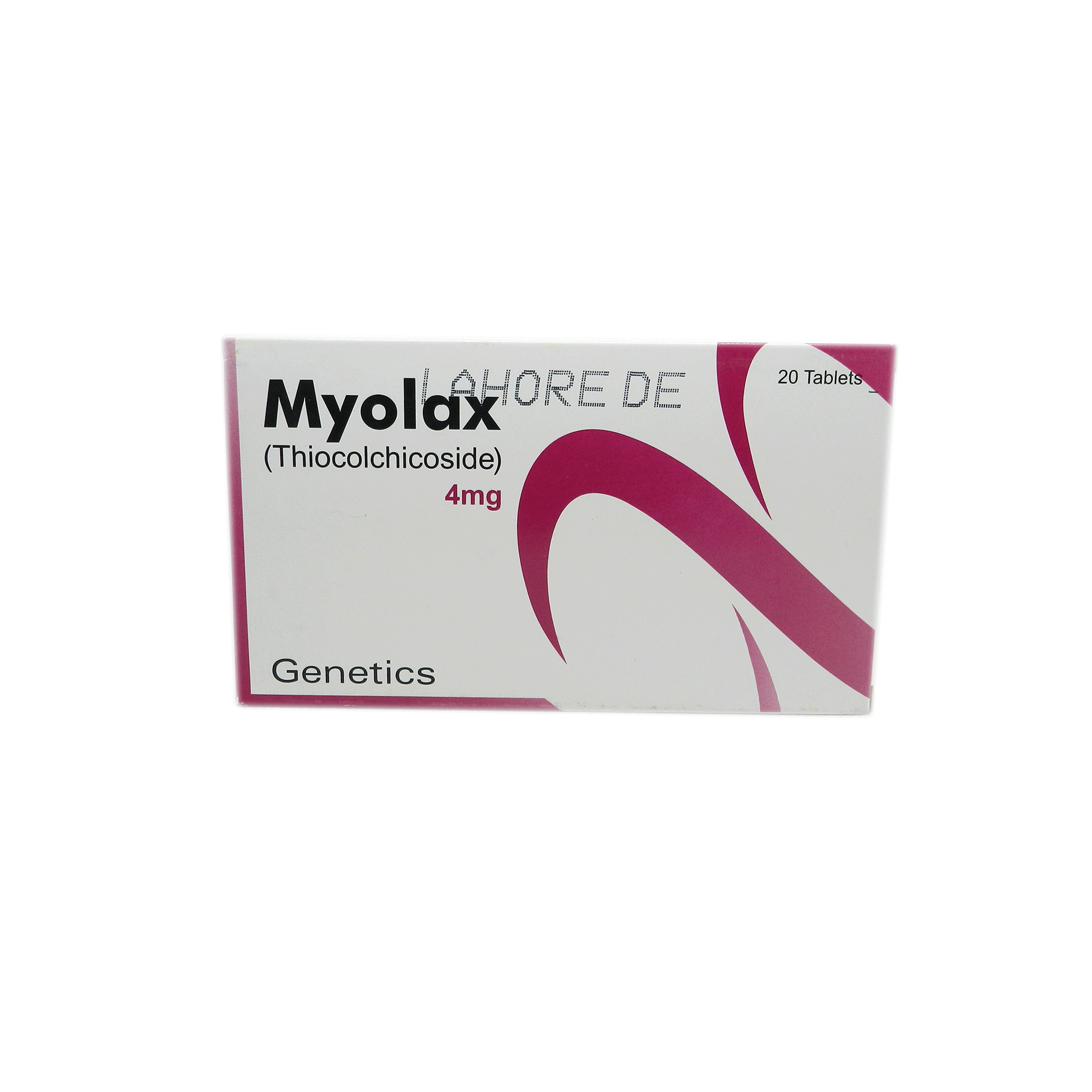 Myolax tablet 4 mg 20’s