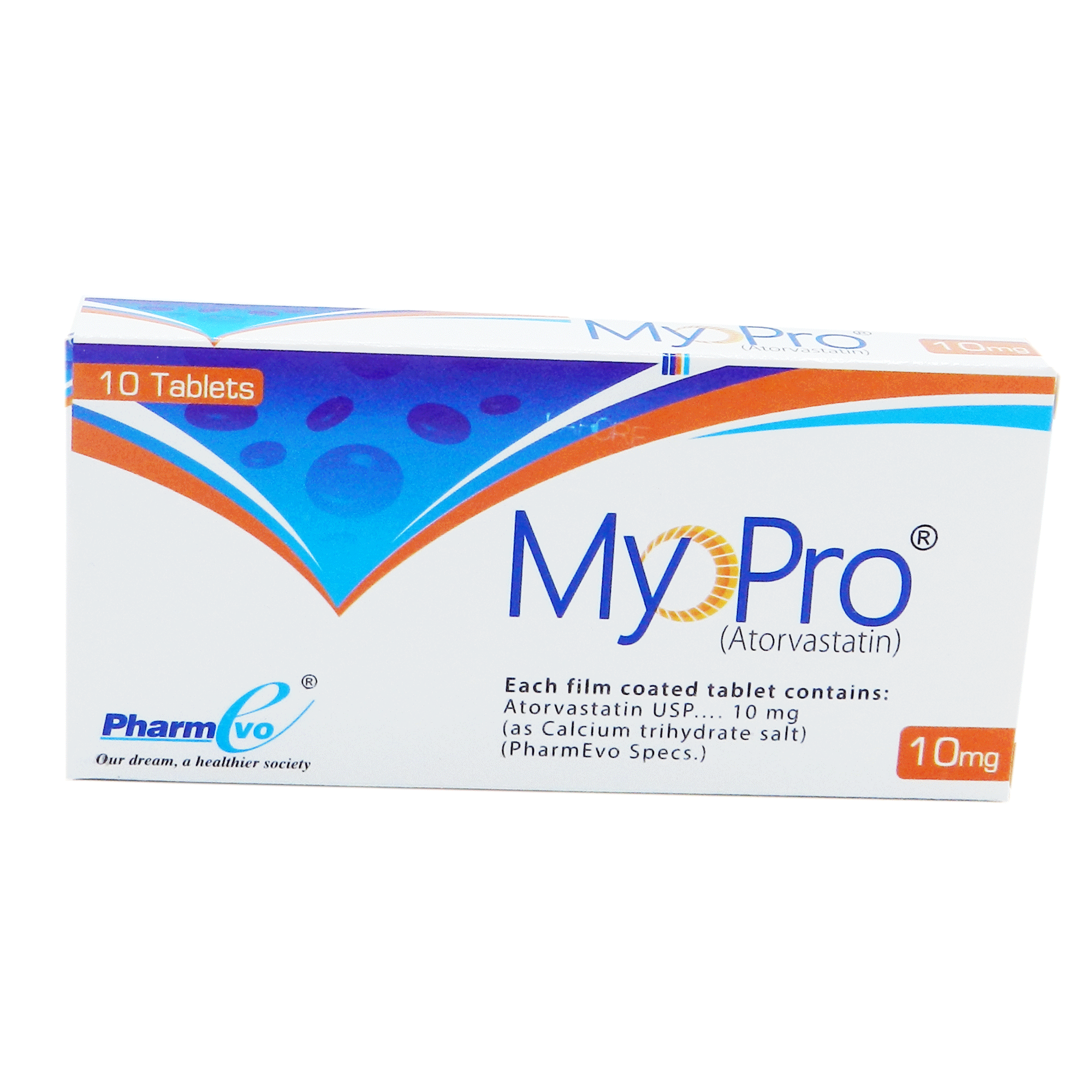 Myopro tablet 10 mg 10’s