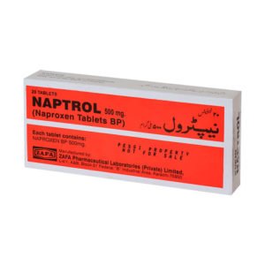Naptrol tablet 500 mg 20’s
