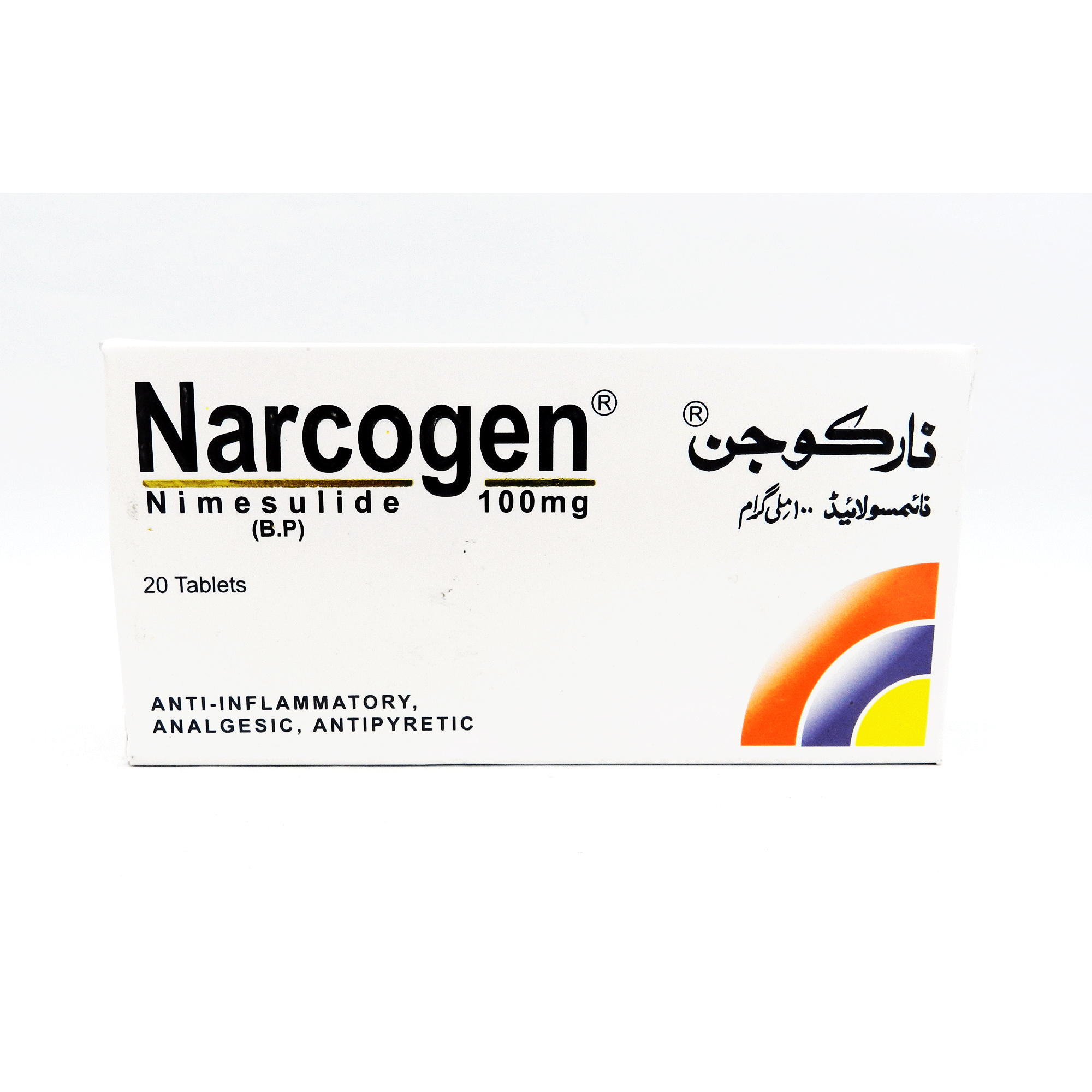 Narcogen tablet 100 mg 20’s