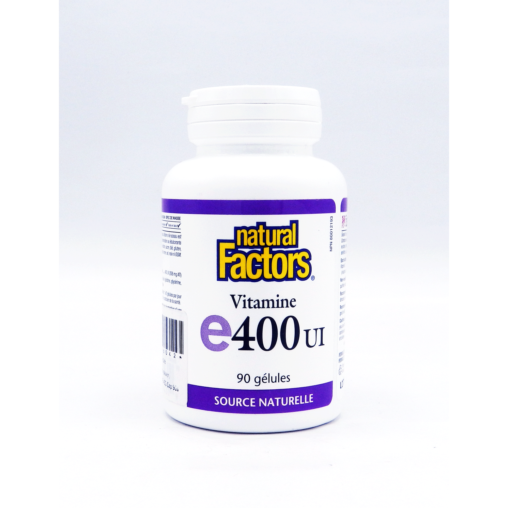 Natural Vitamin E 400 Cap 90s