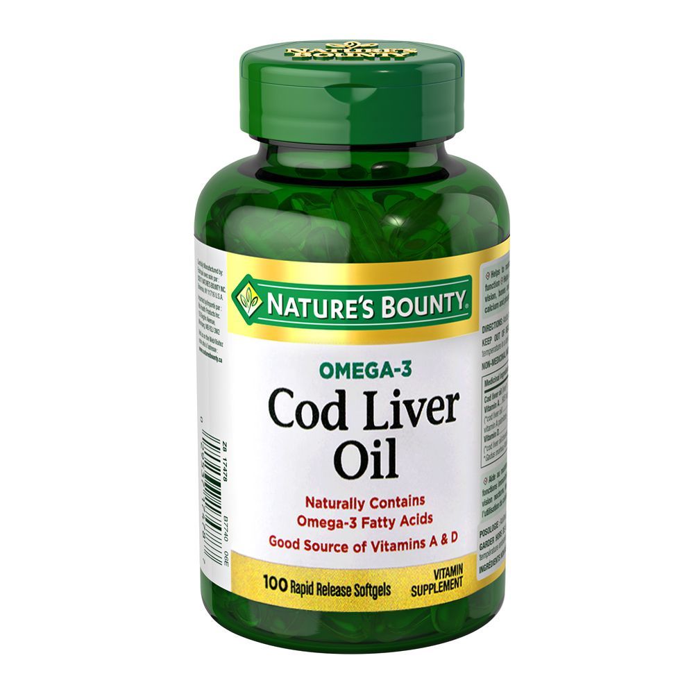 Nature’s Bounty cod liver oil omega