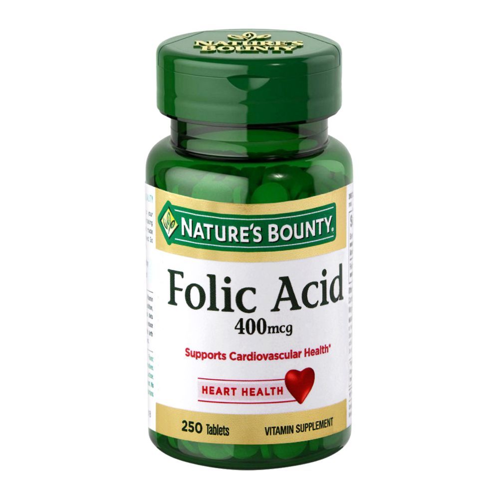 Nature’s Bounty folic acid 400 mcg