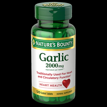 Nature’s Bounty Garlic 2,000 mg equivalent per tablet** , 120 Coated Tablets