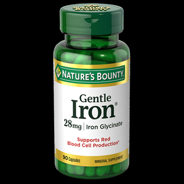 Nature’s Bounty Gentle Iron28 mg , 90 Capsules