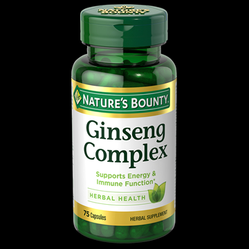 Nature’s Bounty Ginseng Complex 75 Capsules