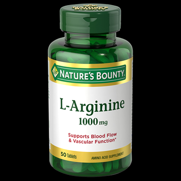 Nature’s Bounty L-Arginine 1,000 mg , 50 Tablets